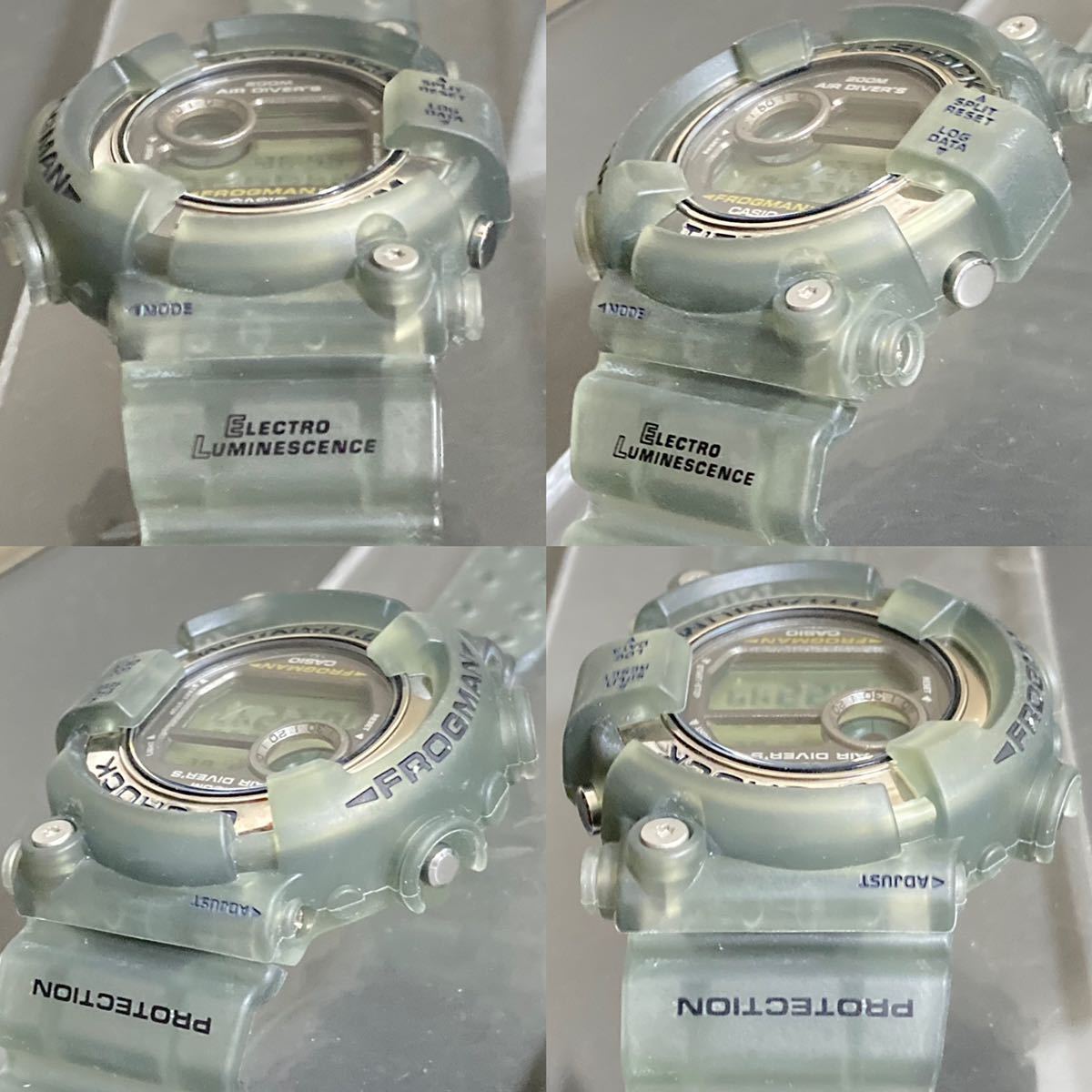 未使用 極美品 箱説タグ付G-SHOCK DW-8200MS-8T FROGMAN フロッグマン 