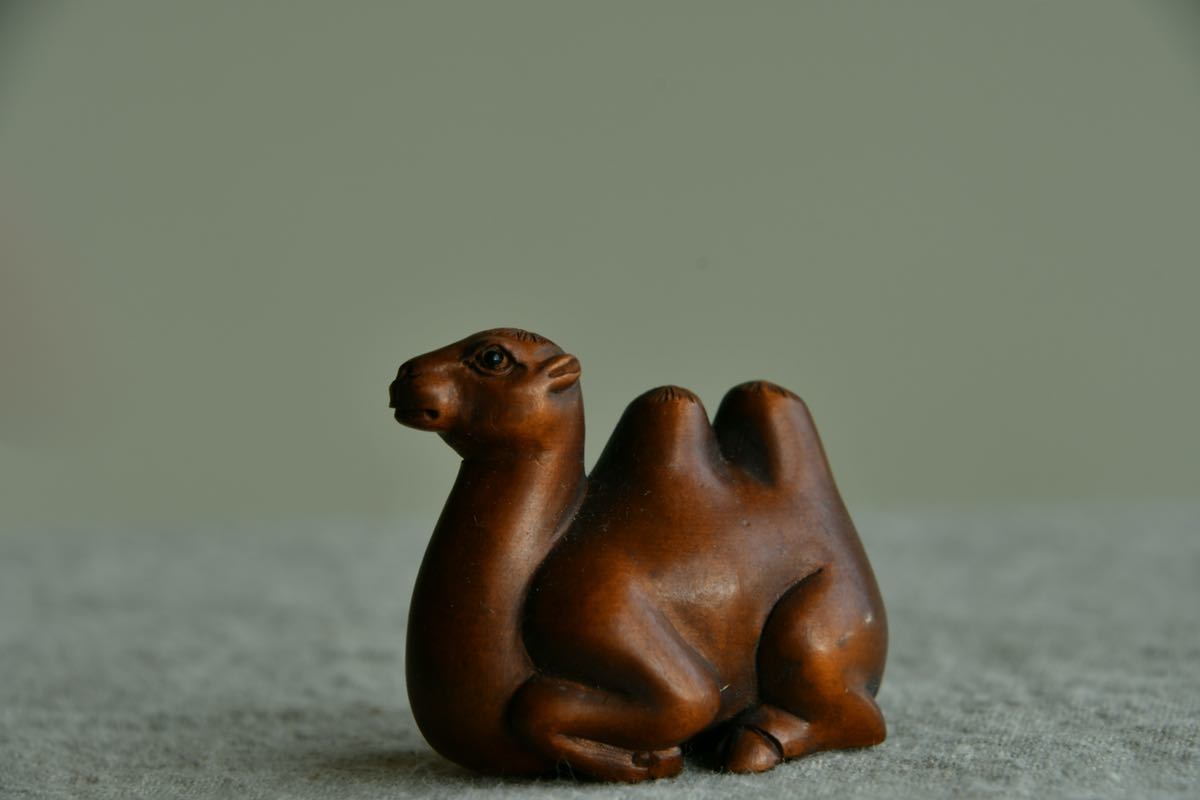 100%新品，人気SALE 古美術 ラクダ 根付 Netsuke 精密 彫刻 超絶技巧 らくだ 駱駝 古玩(根付)｜売買されたオークション情報、yahooの商品情報をアーカイブ公開 - オークファン 根付