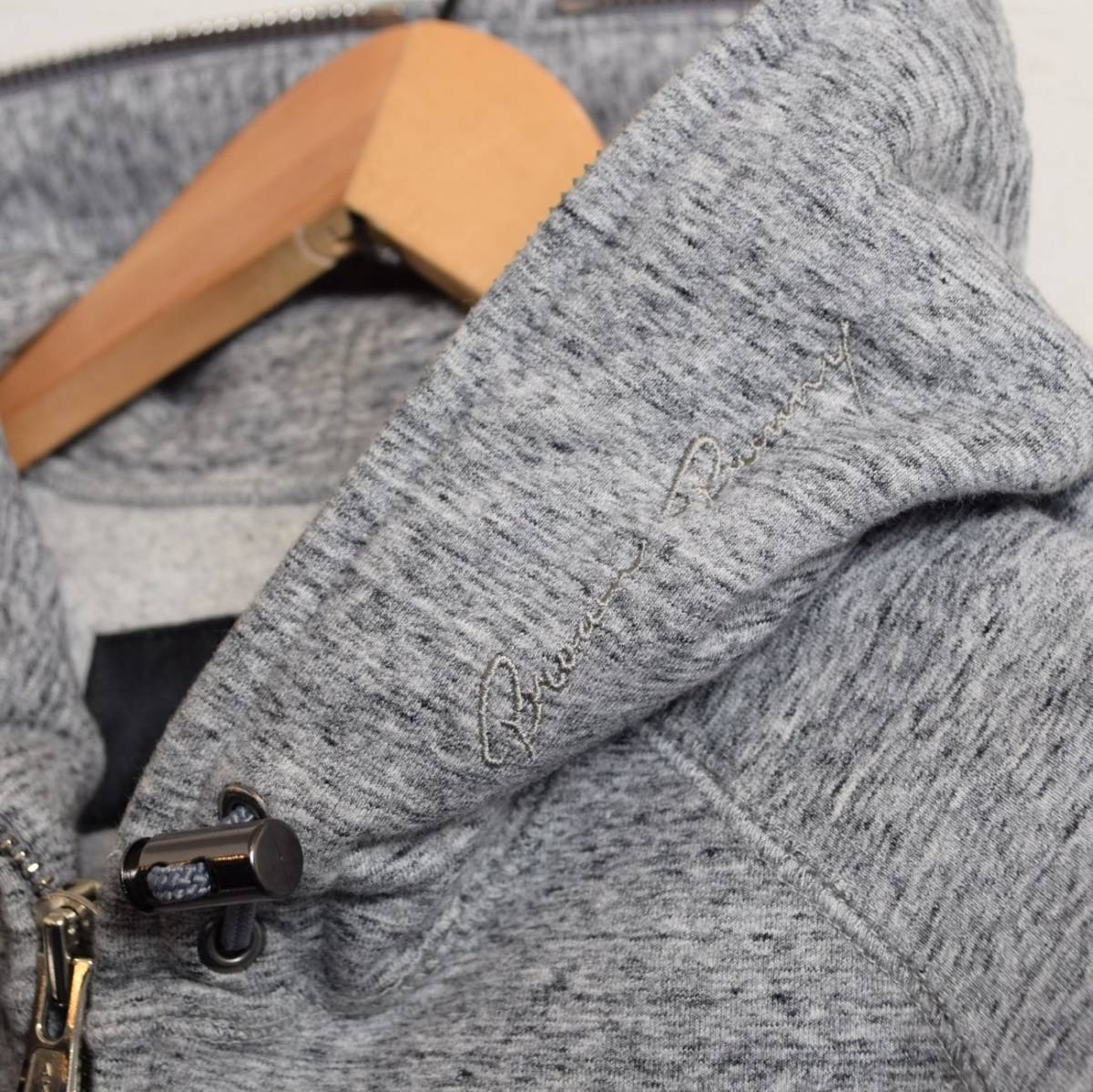 AKM / LUXE 163 AKMBB CITY フルジップパーカー size M / CITY FULL 