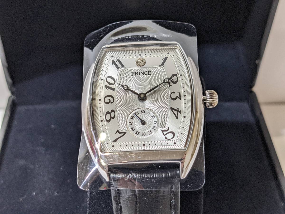 12446】 ☆未使用品☆ PRINCE 銀座村松時計店 シルバー925 トノー型