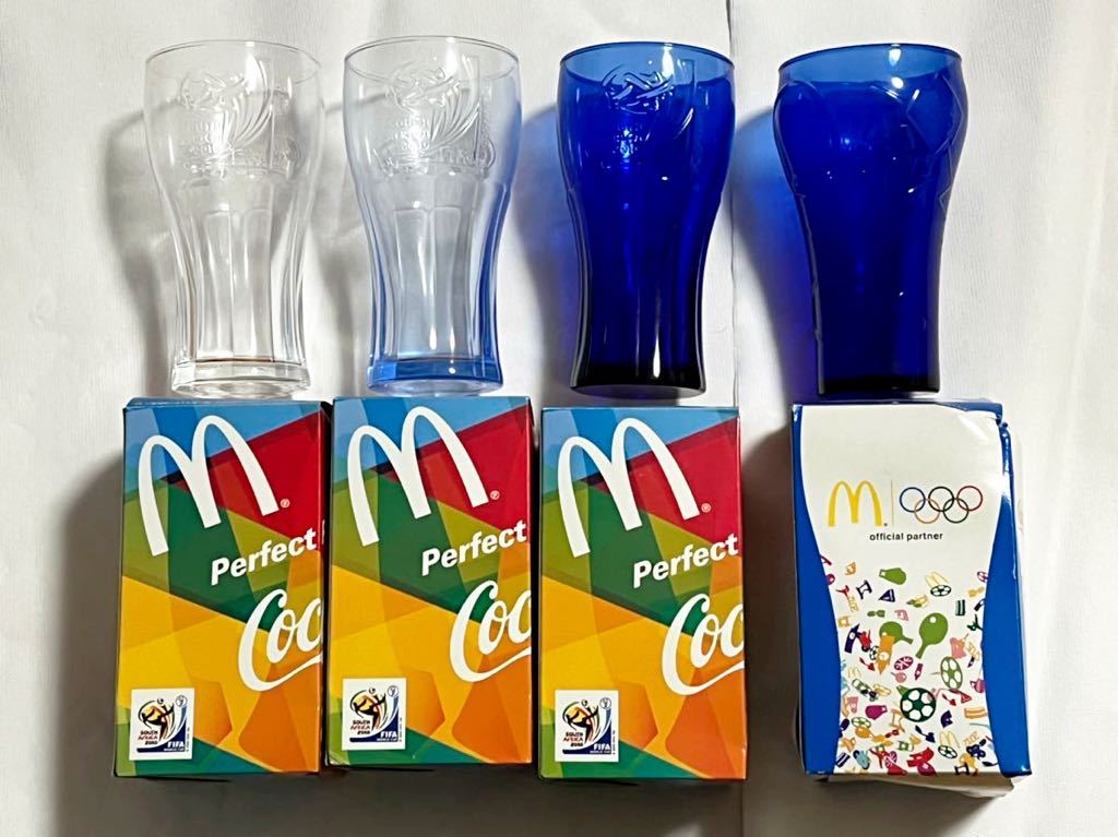 オリンピック記念グラス【マクドナルド×コカコーラ×オリンピック 
