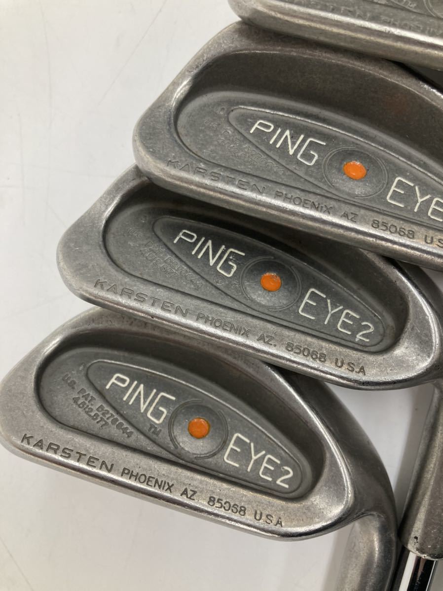 PING ピン EYE2 3-9,W,S 9本セット アイアンセット シャフト PING ZZ 