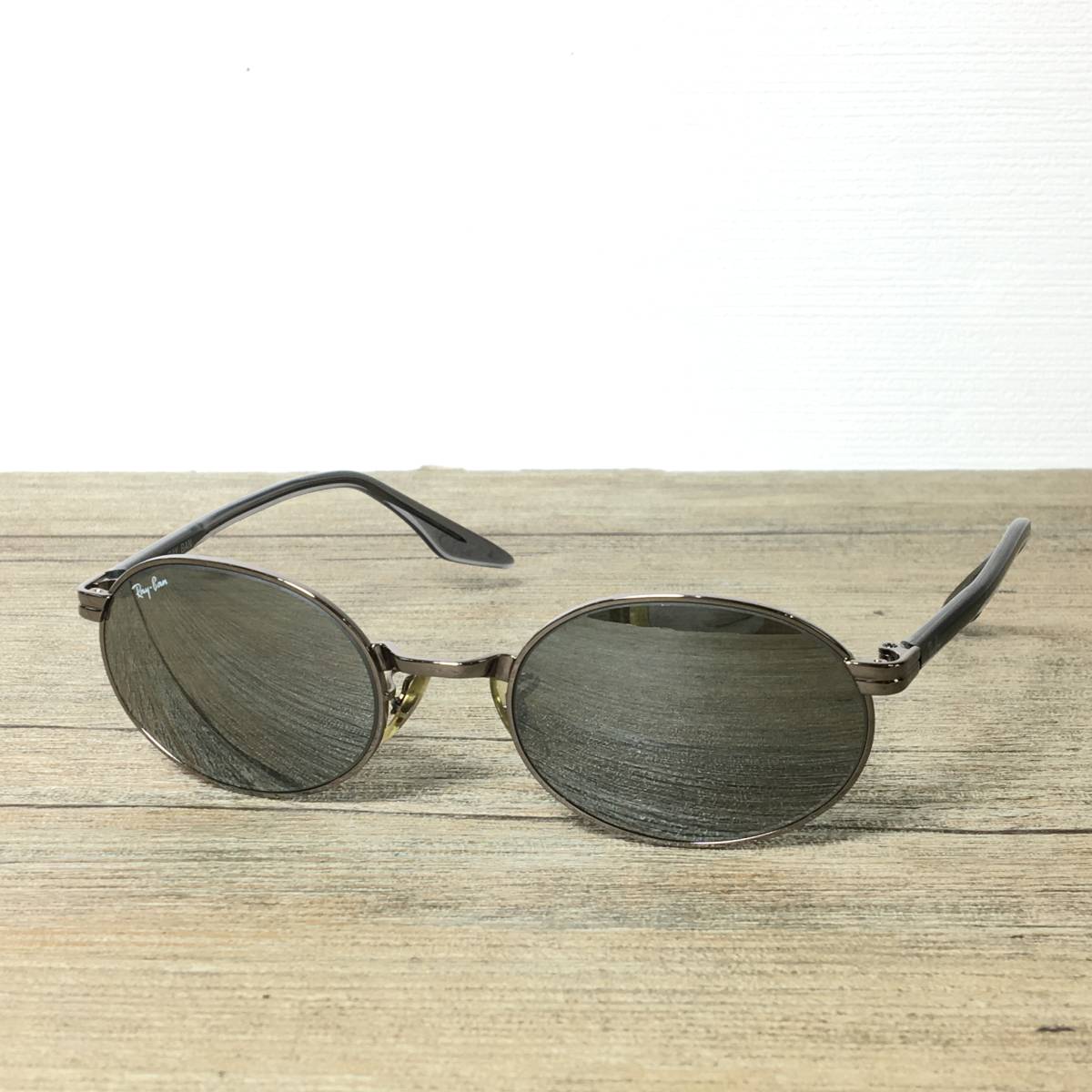 1円～【良品】 B&L Ray-Ban レイバン サングラス W2319 OVBK ミラー 
