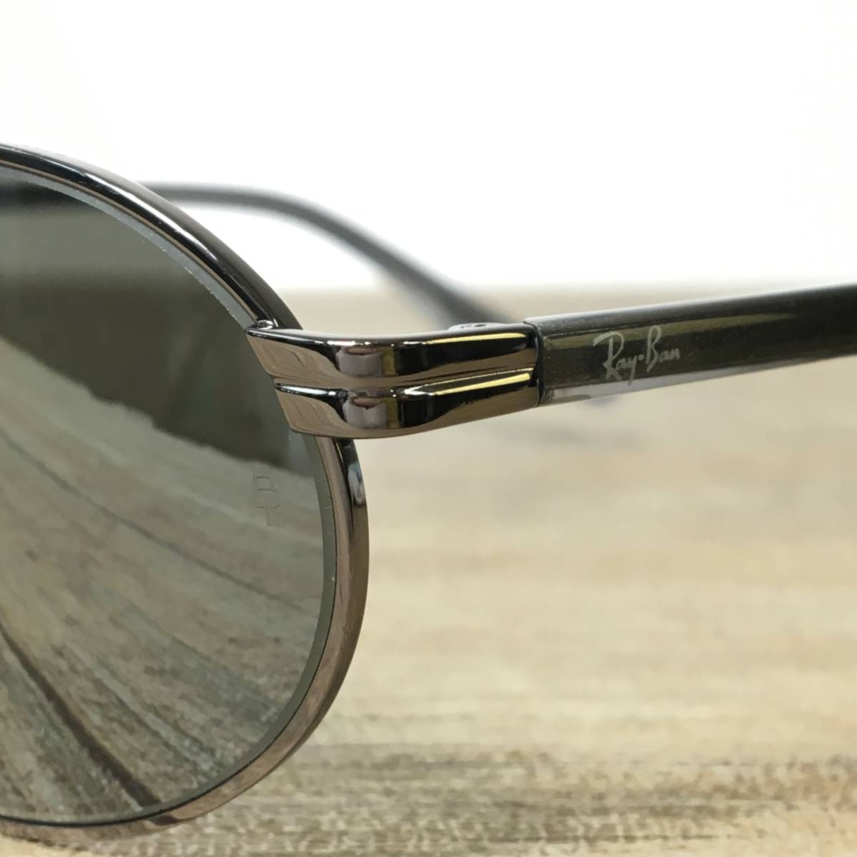 1円～【良品】 B&L Ray-Ban レイバン サングラス W2319 OVBK ミラー 