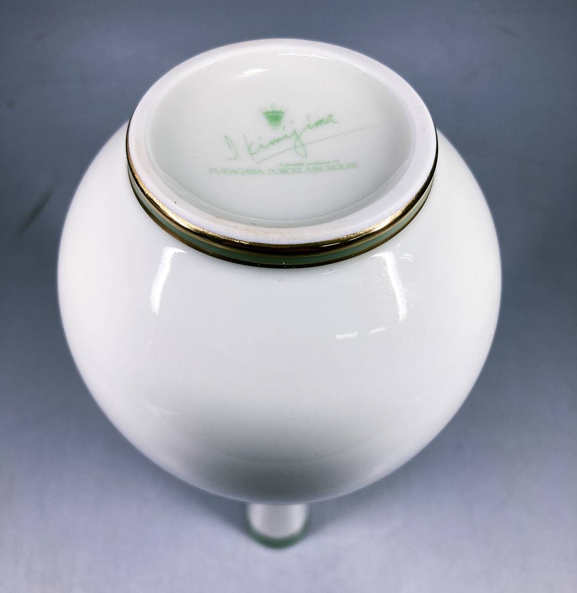 深川製磁 君島一郎 2026年最新深川製磁 PORCELAIN HOUSE 百合文鶴首花
