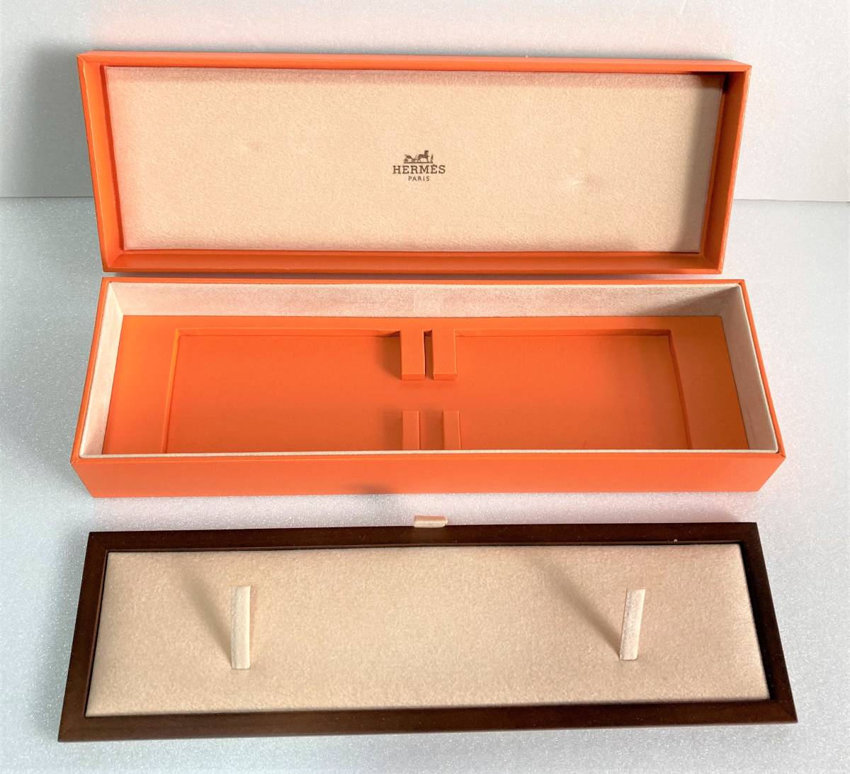 デオ 美品 HERMES エルメス 純正 時計ケース 空き箱 ボックス 腕時計