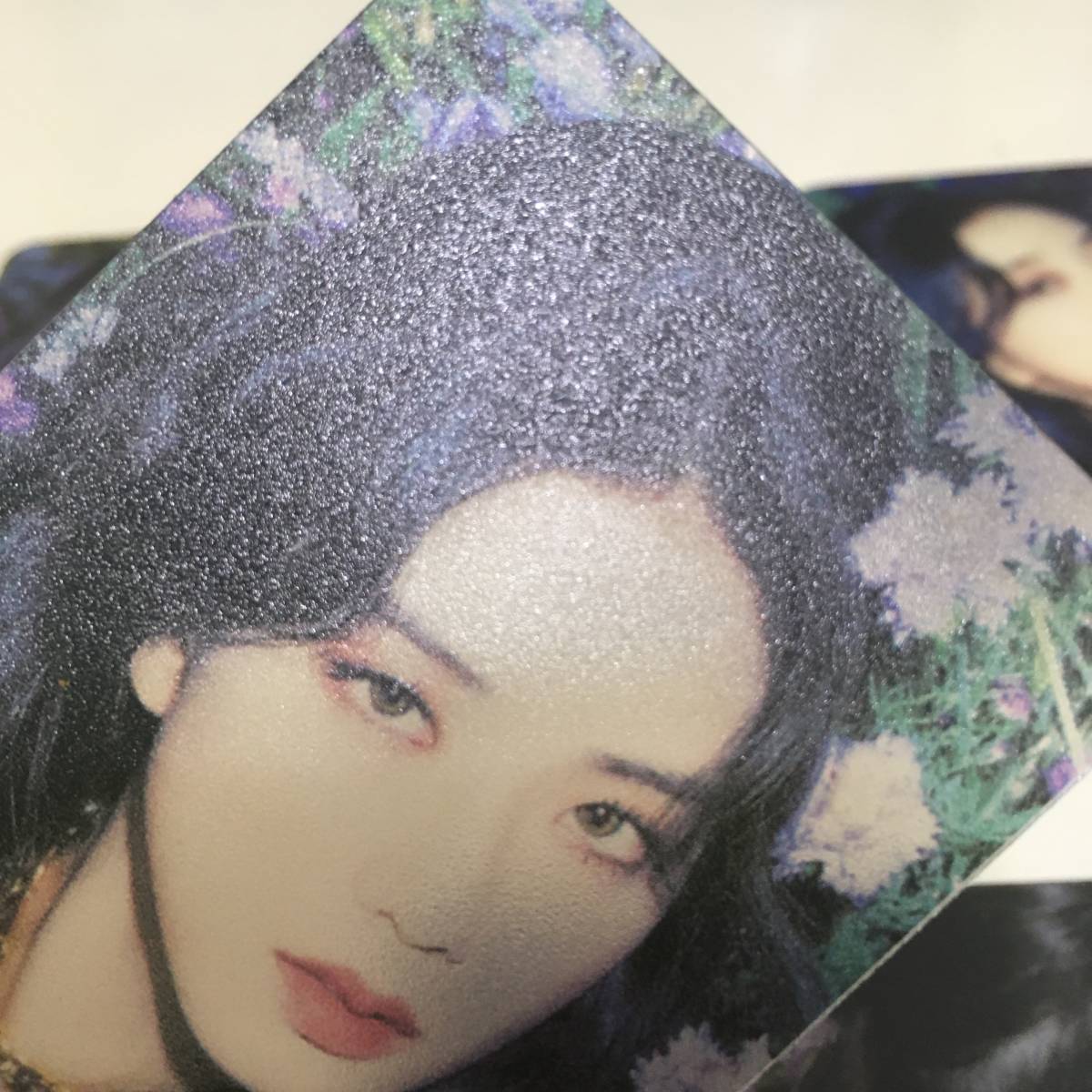 Blackpink ジス Jisoo ファン製 非公式 透明トレカ クリアカード