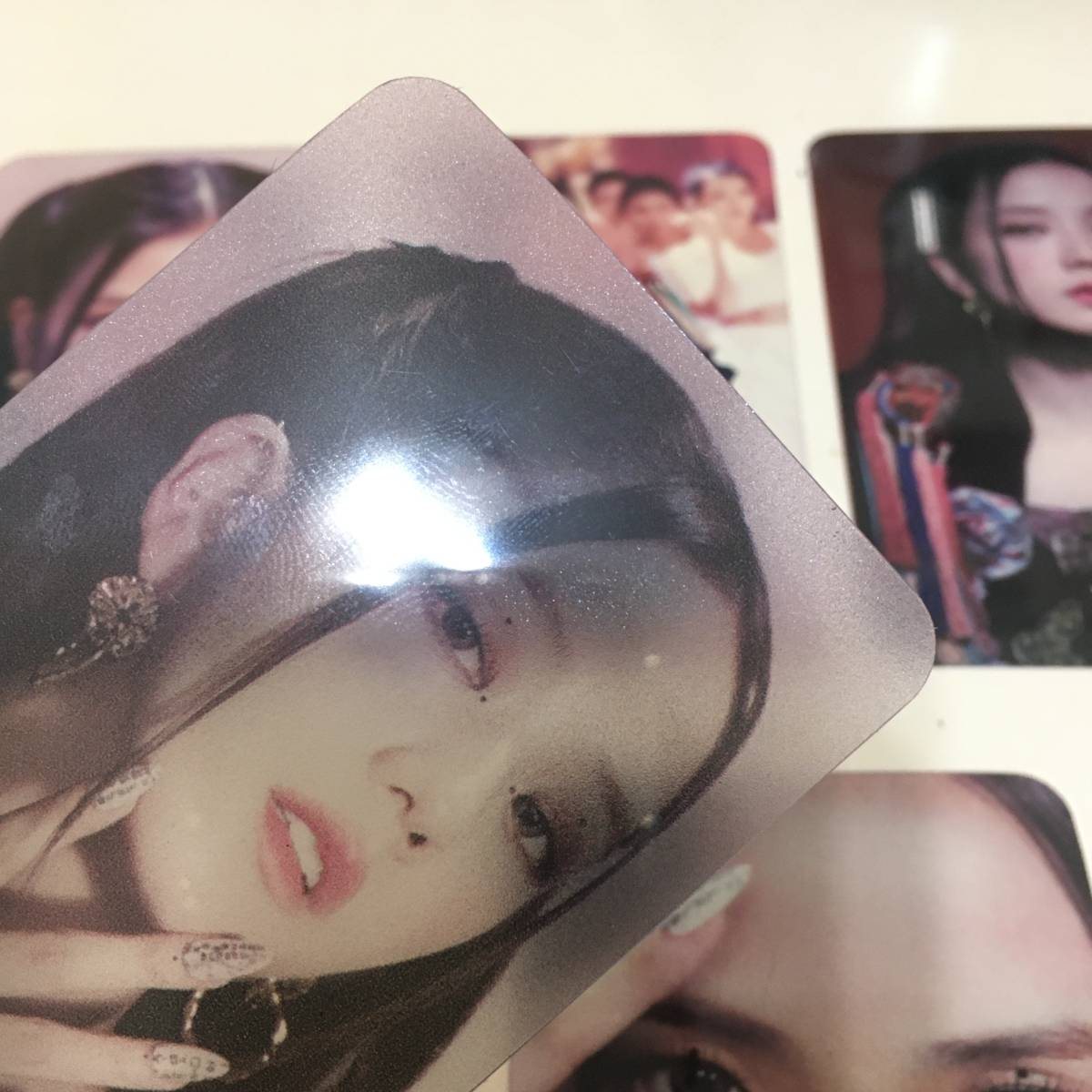 Blackpink ジス Jisoo ファン製 非公式 透明トレカ クリアカード