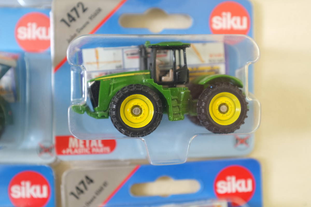 美品 siku トラクター ミニカー 7種 ＆ カタログ ボーネルンド ドイツ