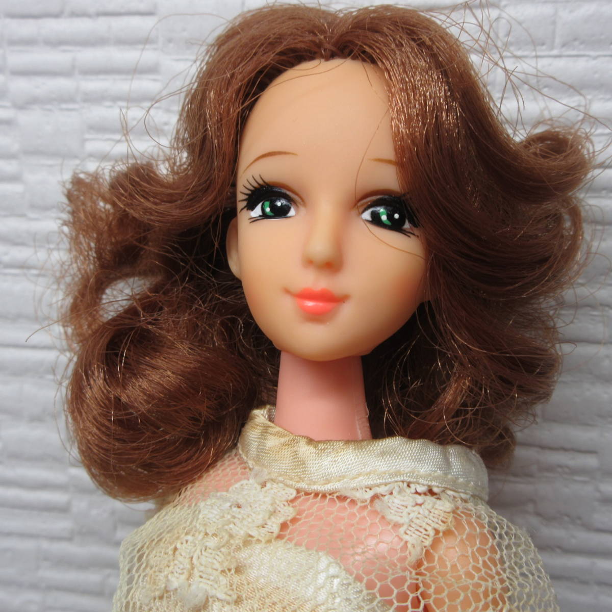 ○【詳細不明☆リカちゃんのママ】当時物 ウエディングドレス ジャンク