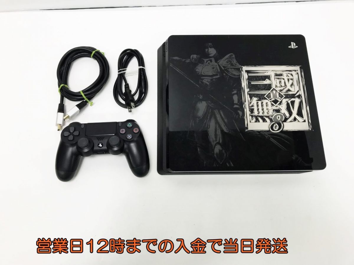 1円】PS4 ジェットブラック 真・三國無双8 Edition CUH-2100A ゲーム機  
