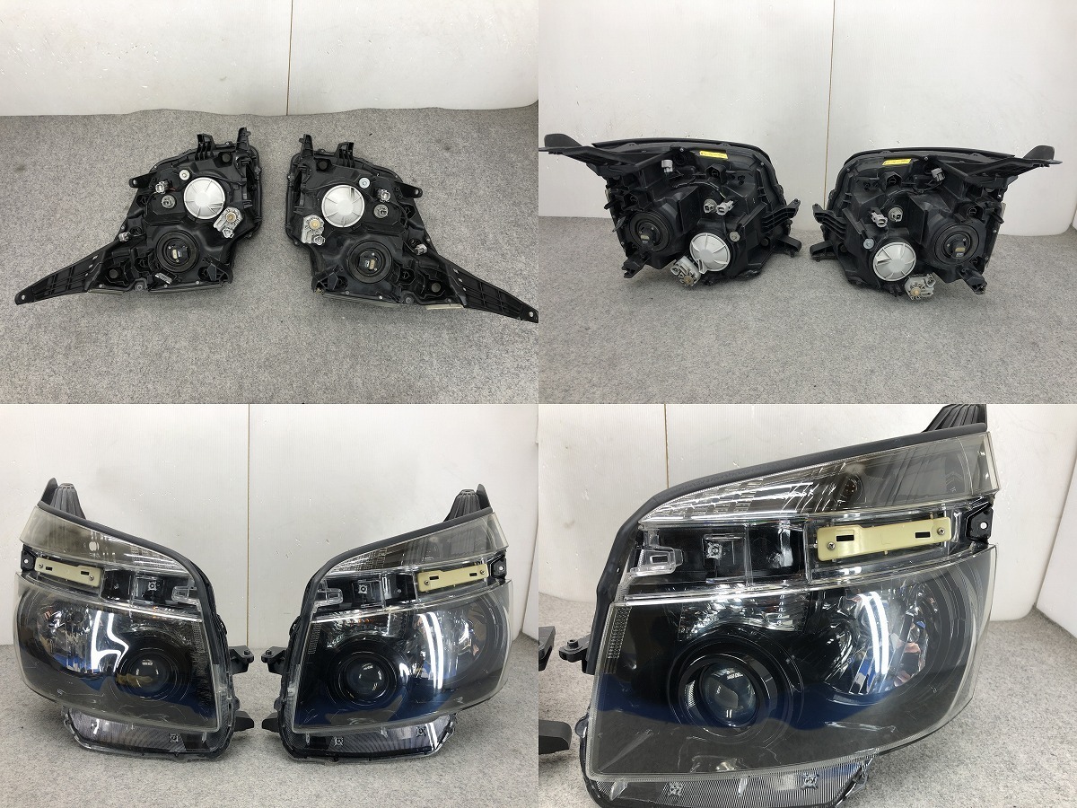 ヴォクシー 70系前期 ヘッドライト 左右 インナーブラック 70系ヴォクシー前期 インナーブラック塗装 ヘッドライト T6871 70