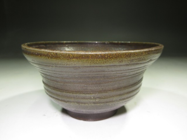 ◇買取初出し◇人間国宝 金重陶陽／備前 茶碗◇共箱・共布・仕覆◇ 工芸品