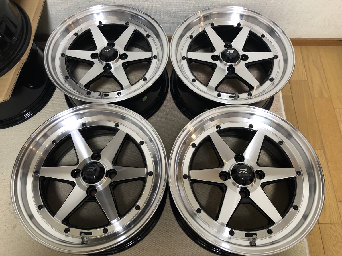 旧車 街道レーサー 暴走族 走り屋 15×7J⁄+30⁄PCD100 旧車・街道 