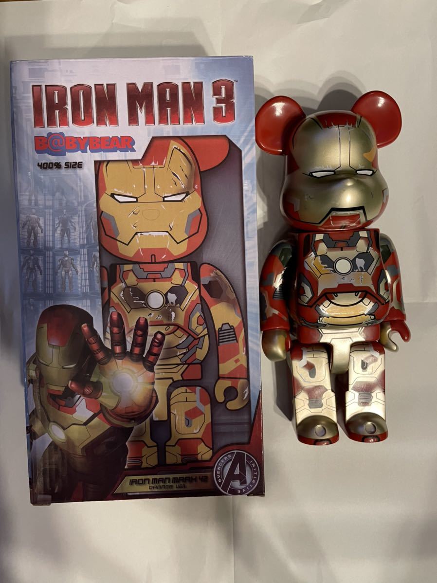 メディコム・トイ BE@RBRICK/アイアンマン3 アイアンマンMk42/BE