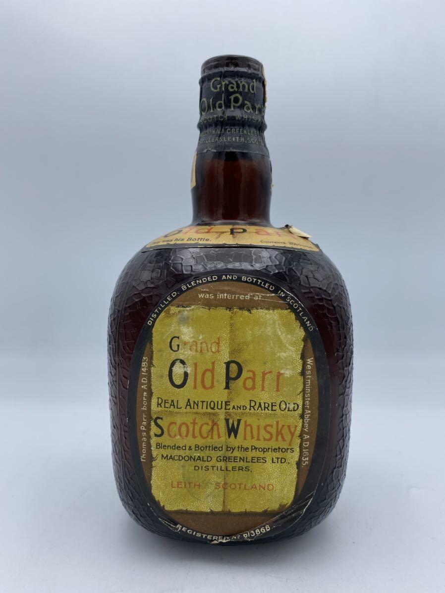 未開栓】グランド オールドパー Grand Old Parr ティンキャップ 旧