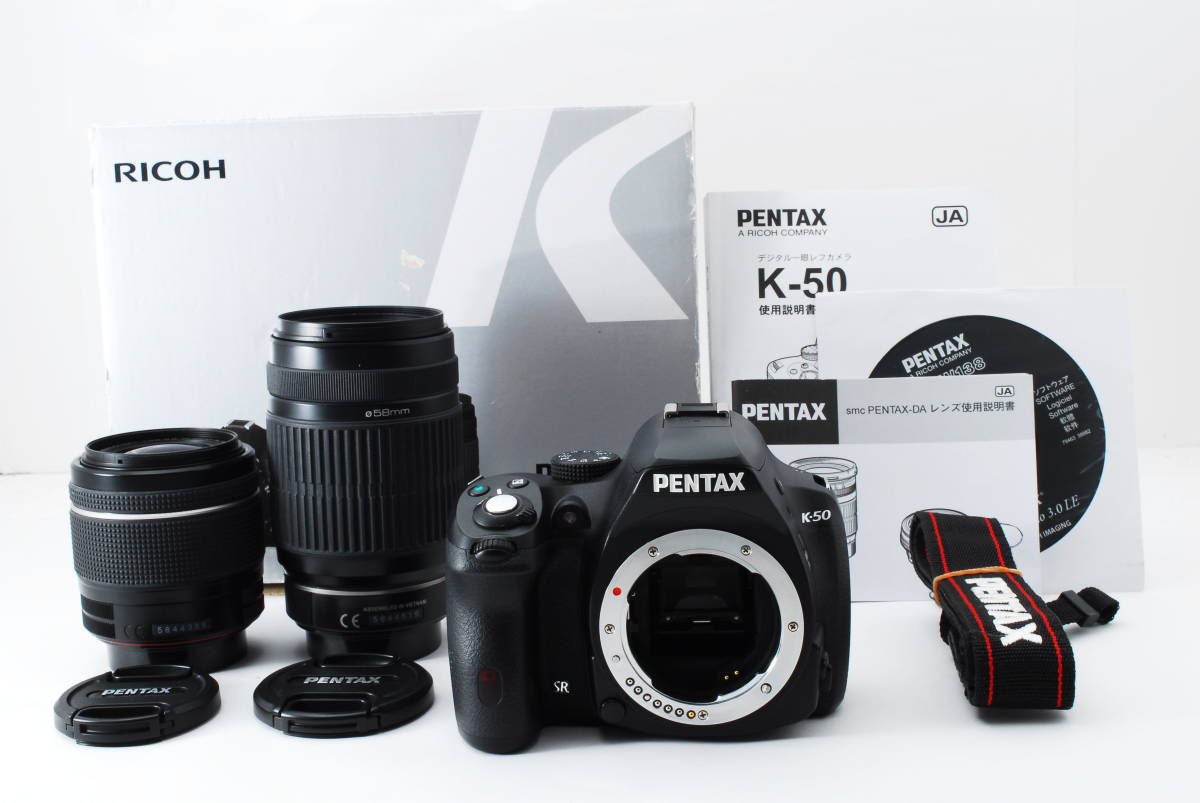 【セール，限定セール】 完全動作 PENTAX ペンタックス K-50 レンズキット 専用ケース付 単４電池 動作可能 便利なデジタル一眼(ペンタックス)｜売買されたオークション情報、yahooの商品情報をアーカイブ公開 - オーク ペンタックス