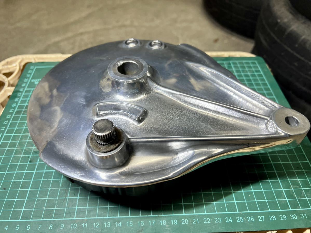 Z1 KZ900 Z2 純正 Yahoo!オークション リア ブレーキ パネル ドラム