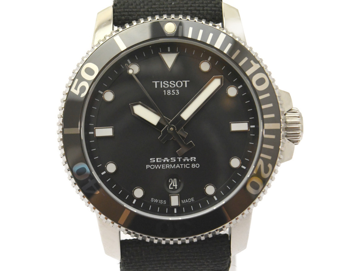 極美品] 稼働品【TISSOT】ティソ T120.407.17.051.00 T120407A SEASTAR 