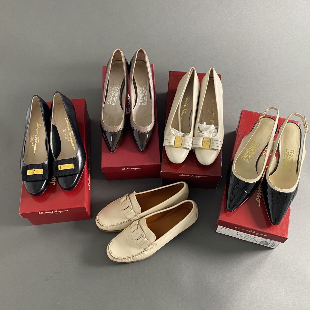c27②《5足まとめ》サルバトーレ フェラガモ Salvatore Ferragamo 