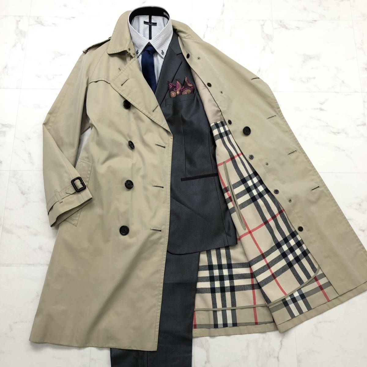 魅力溢れるメガチェック柄☆バーバリーロンドン【BURBERRY LONDON