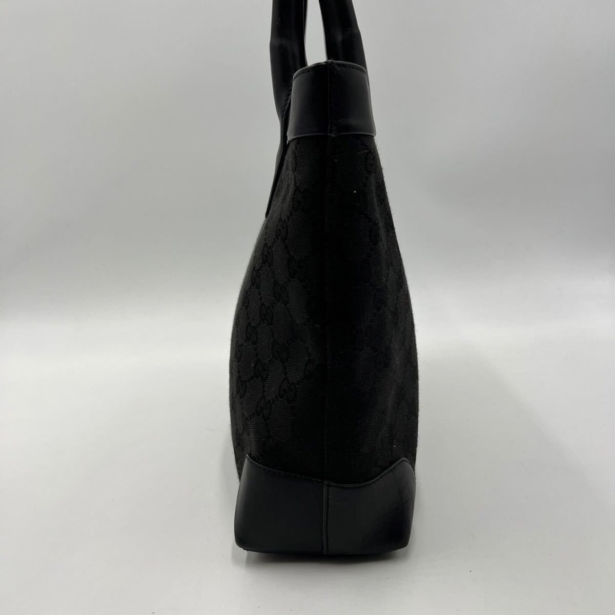 1円【極美品】GUCCI グッチ トートバッグ キャンバス レザー 