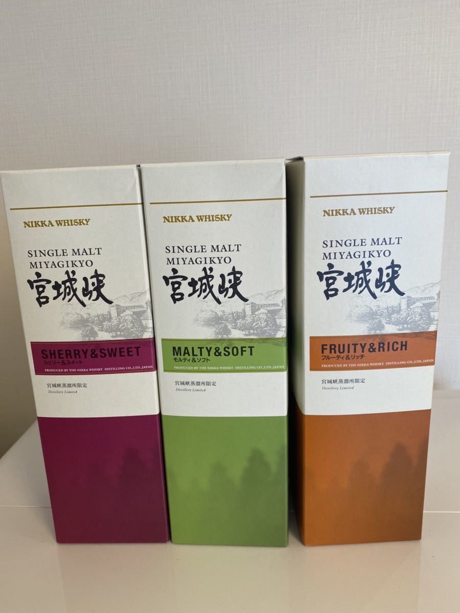 ☆ ニッカ ウヰスキー 宮城峡蒸溜所 シェリー&スイート フルーティ