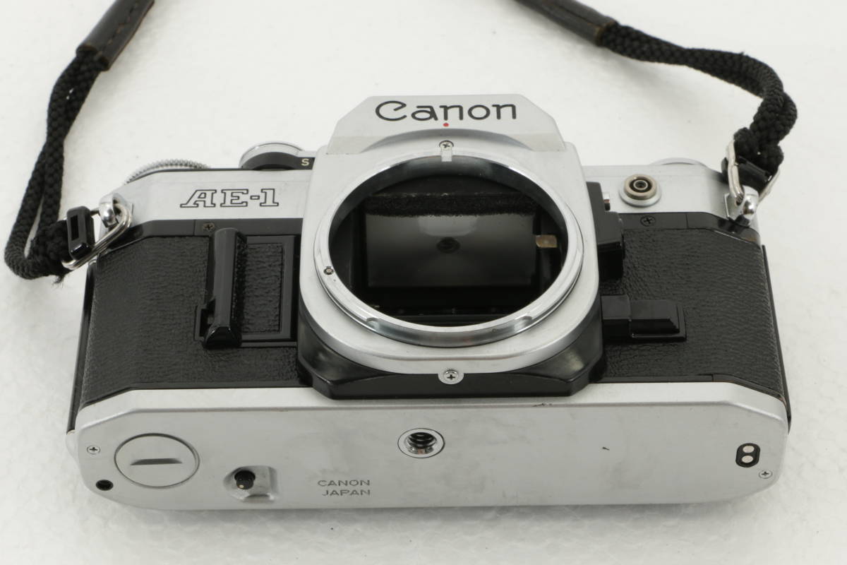 10N/ CANON AE-1 シルバー キャノン フィルム一眼/ New FD 50mm 1:1.8