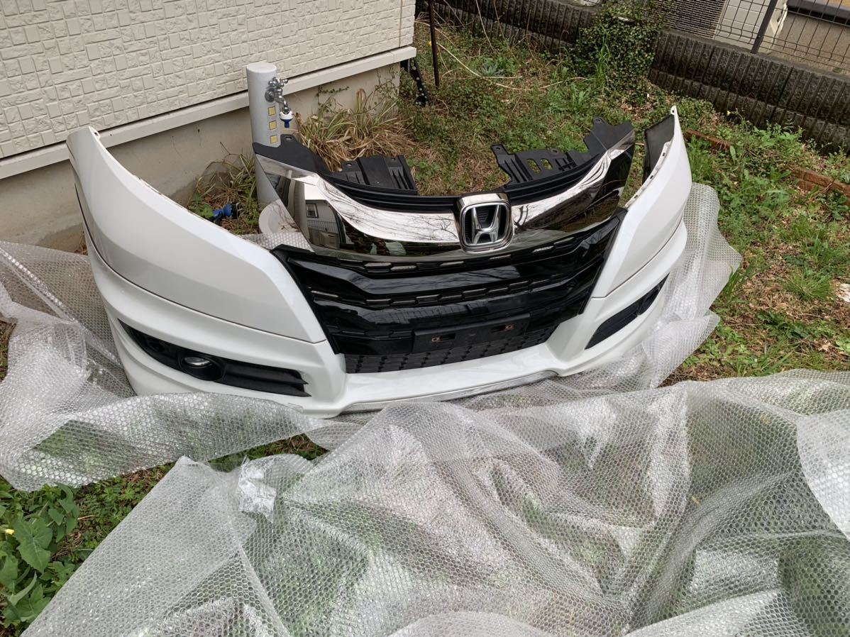 オデッセイ パーツ フロントバンパー エアロパーツ 車 71110-XMLC オデッセイRC-1 フロントバンパー　無限フロントスポイラー付き