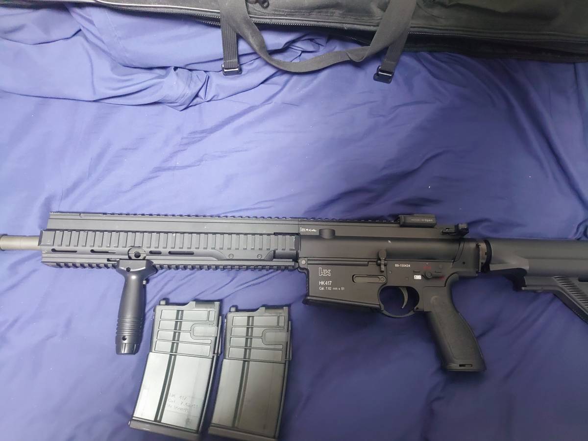 HK417A2 KSC ガスブローバック ニュース エアガンレビュー HK417A2ガス 