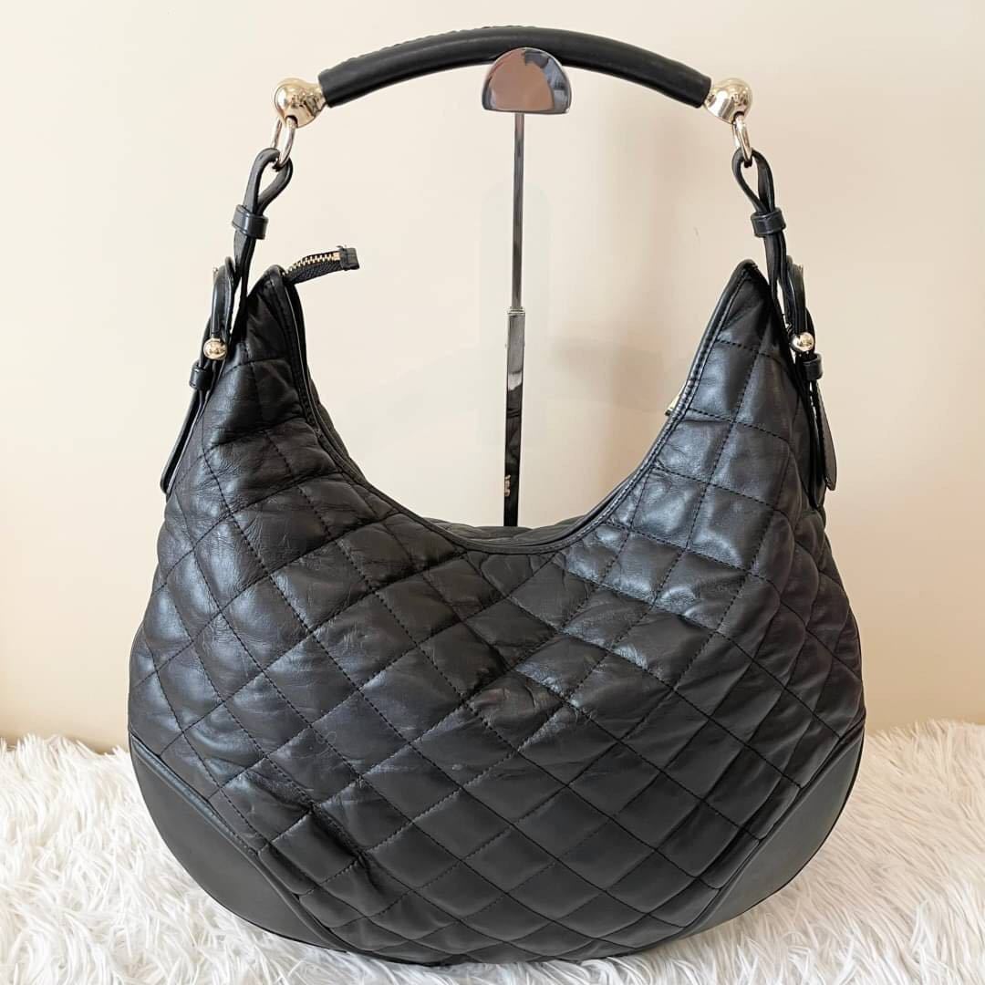BURBERRY バーバリー キルティング ワンショルダー バッグ 