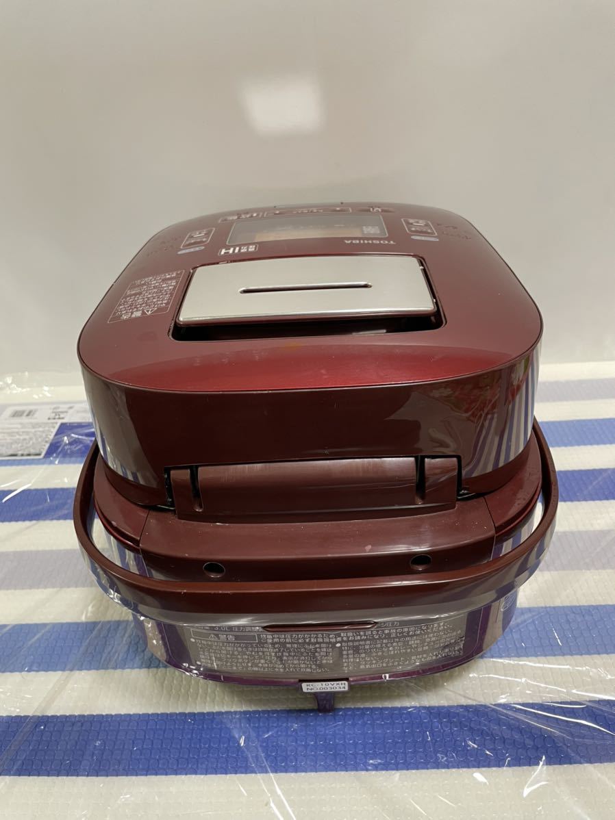 TOSHIBA 真空圧力IH炊飯器 RC-10VXH ジャンク 真空圧力IHジャー炊飯器RC-10VXH RC-10VXE3 TOSHIBA 真空 圧力IH炊飯器 炊飯器 RC-10VXH ジャンク
