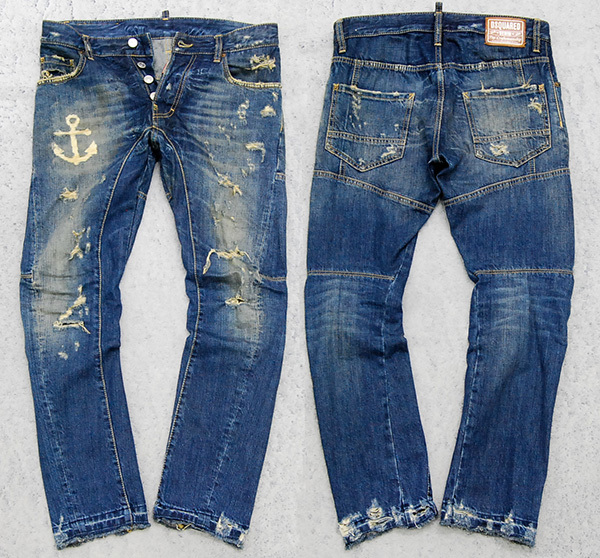 定価￥57,750 美品 ディースクエアード DSQUARED2「TIDY BIKER JEAN  