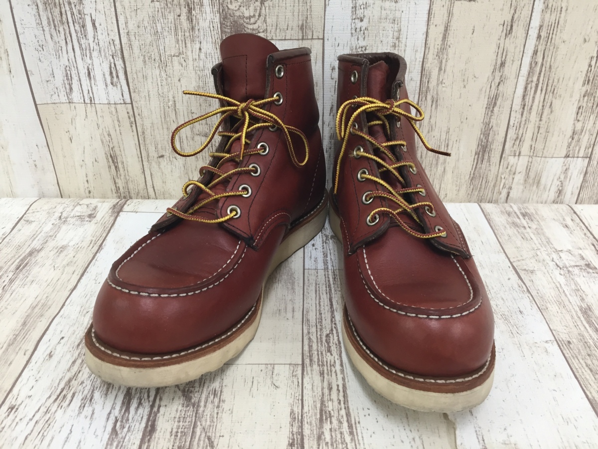 151B REDWING　 レッドウイング　MOC　TOE ブーツ　9106　靴【中古】 Moc Toe Classic 0875 08875 レッドウイング（ヨーロッパ）限定クラッシックモックトゥ