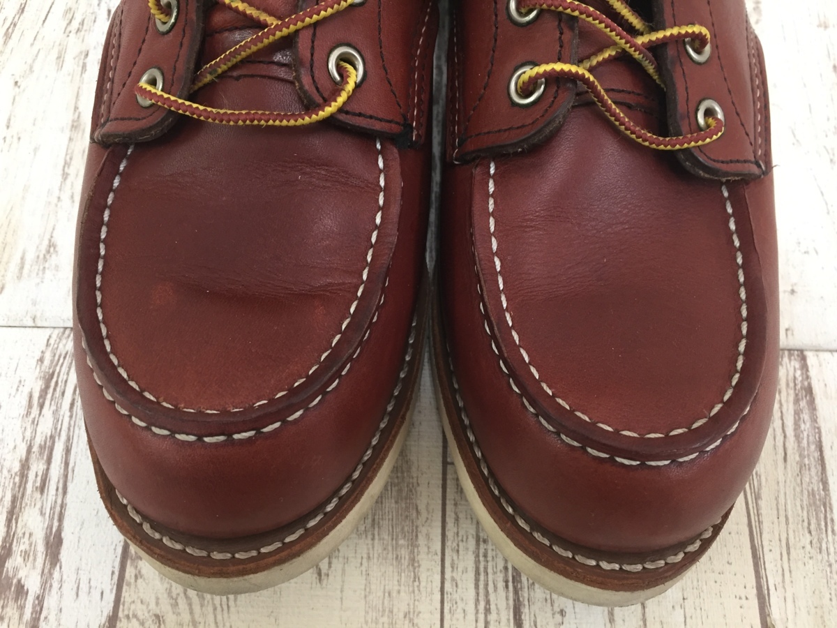 151B REDWING　 レッドウイング　MOC　TOE ブーツ　9106　靴【中古】 Moc Toe Classic 0875 08875 レッドウイング（ヨーロッパ）限定クラッシックモックトゥ