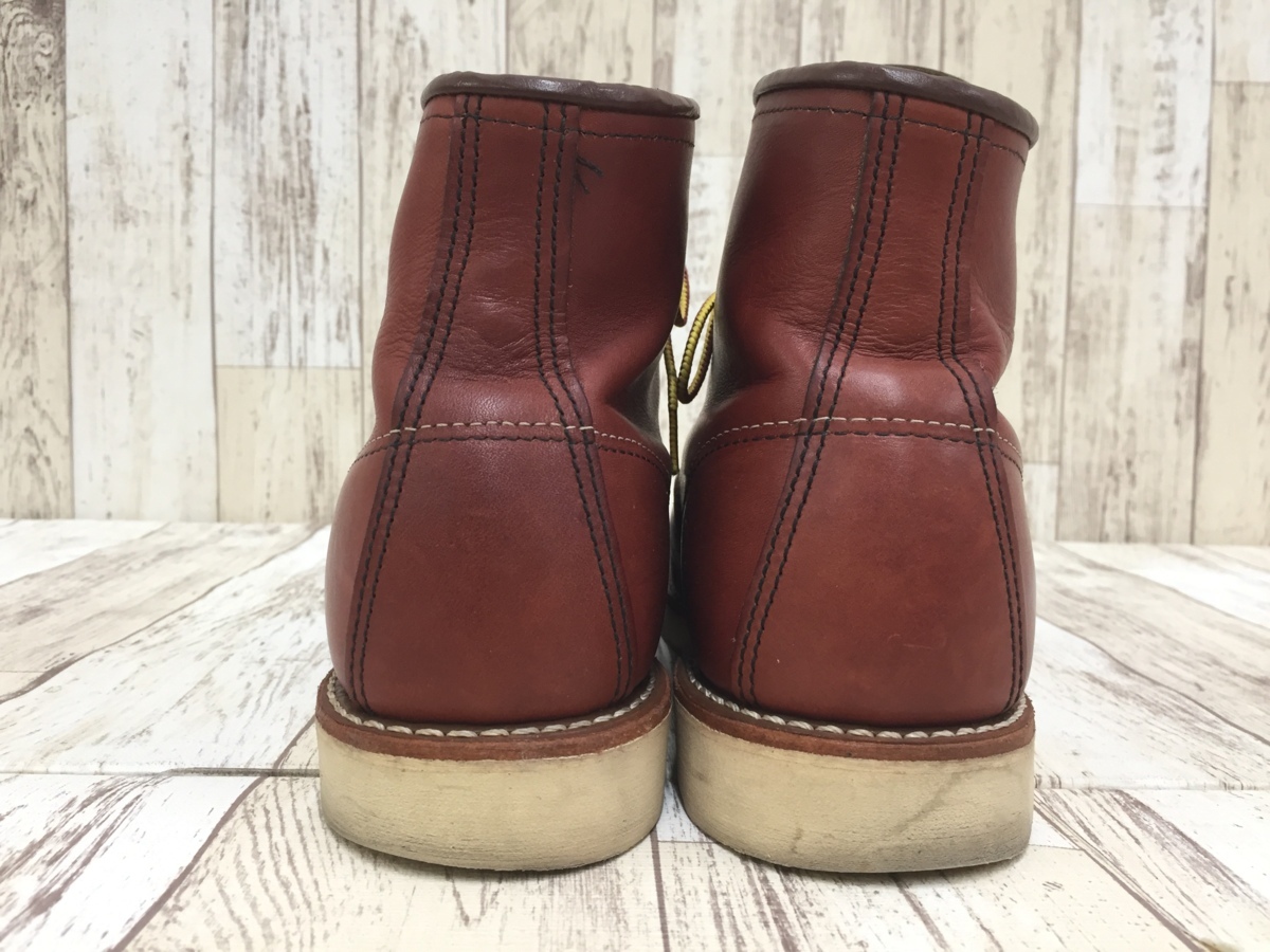 151B REDWING　 レッドウイング　MOC　TOE ブーツ　9106　靴【中古】 Moc Toe Classic 0875 08875 レッドウイング（ヨーロッパ）限定クラッシックモックトゥ