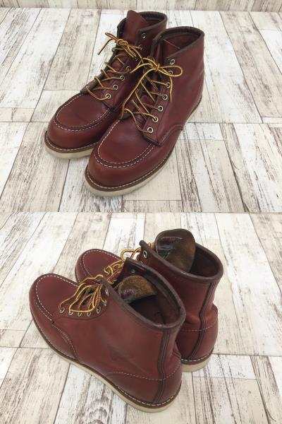 151B REDWING　 レッドウイング　MOC　TOE ブーツ　9106　靴【中古】 Moc Toe Classic 0875 08875 レッドウイング（ヨーロッパ）限定クラッシックモックトゥ
