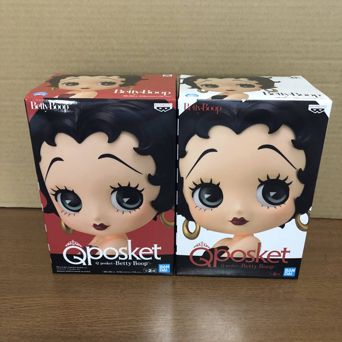 Betty Boop Qposket ベティ・ブープ 全2種set ベティちゃん Q