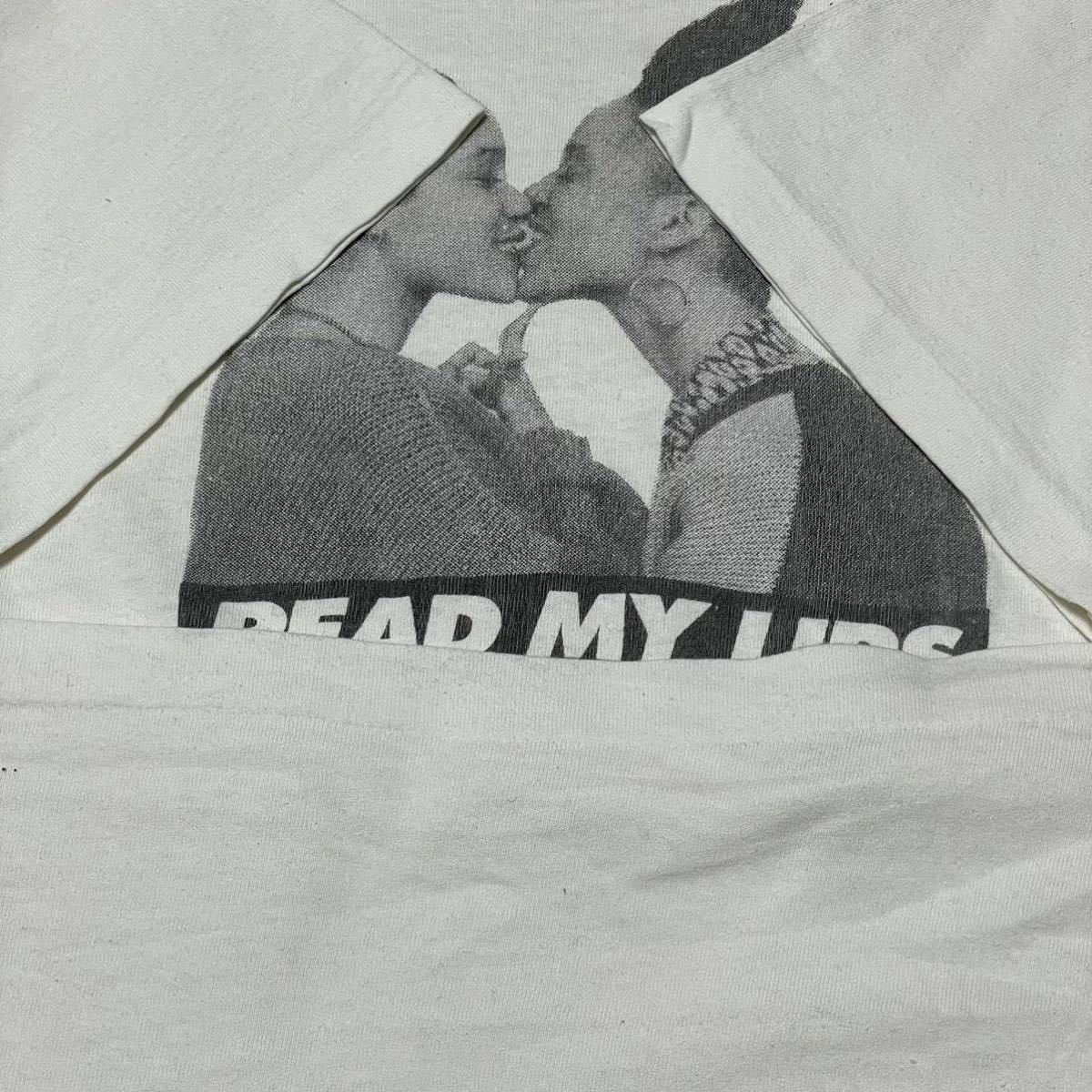 貴重 Gran Fury グランフューリー READ MY LIPS フォトT ヴィンテージ 