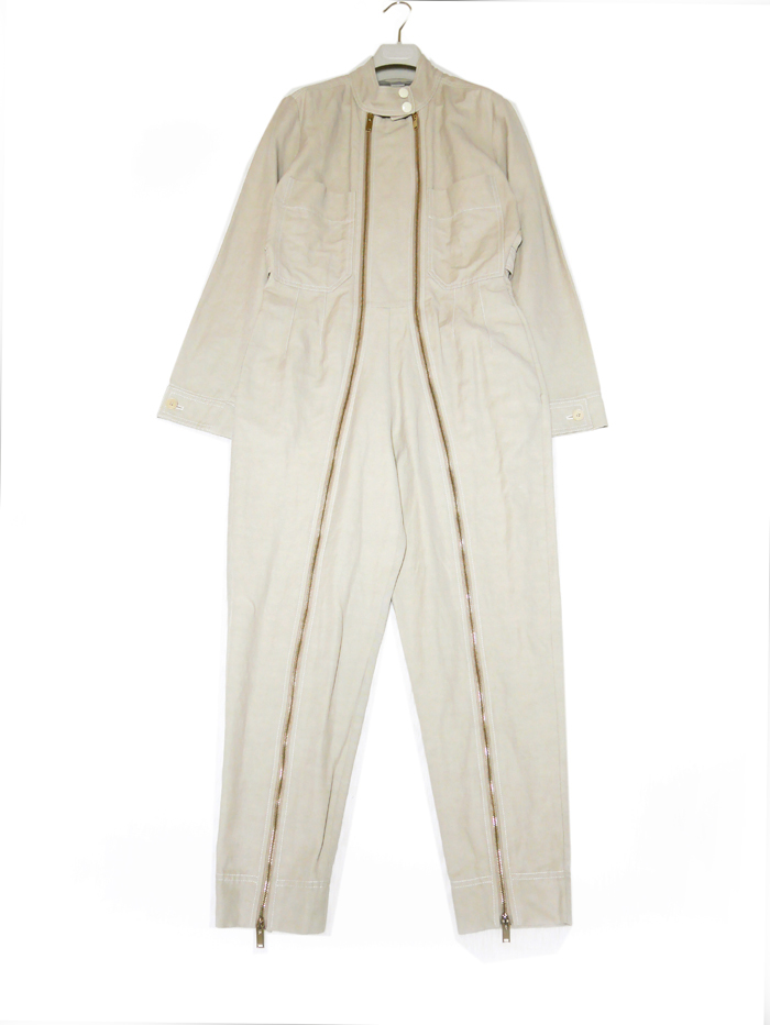 Stella McCartney コットンリネン ジャンプスーツ オールインワン