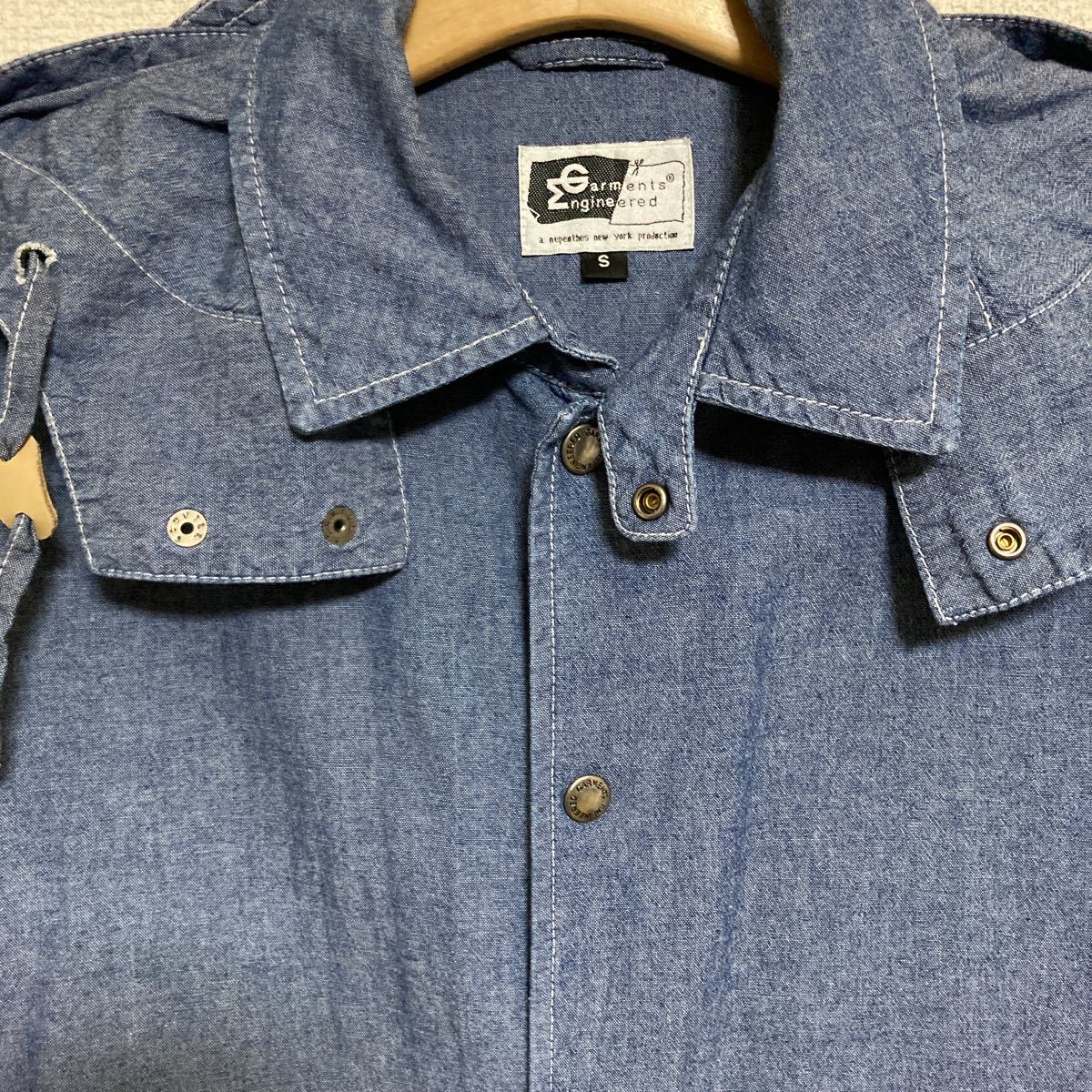 ENGINEERED GARMENTS Made in USA シャンブレーコーチジャケット 