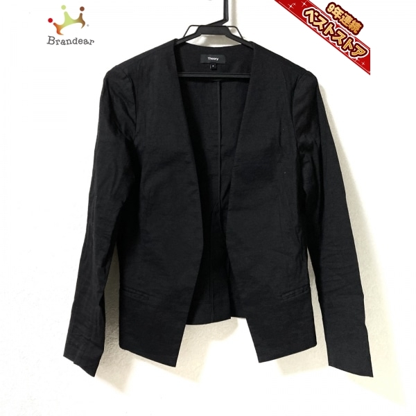 新作登場，新作 セオリー theory サイズ0 XS - 黒 レディース 長袖/春/秋 ジャケット(その他)｜売買されたオークション情報、yahooの商品情報をアーカイブ公開 - オークファン 女性用