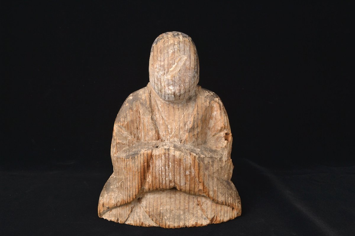 仏教美術 木彫 神像 鎌倉～室町時代 】(仏像)｜売買されたオークション 