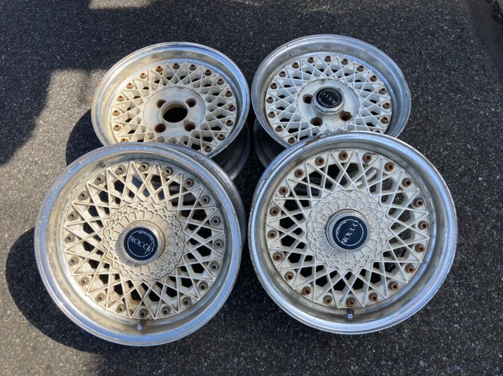 阿部商会 スーパーアウトストラーダ AUTO STRADA 15x7J 4穴 PCD114.3
