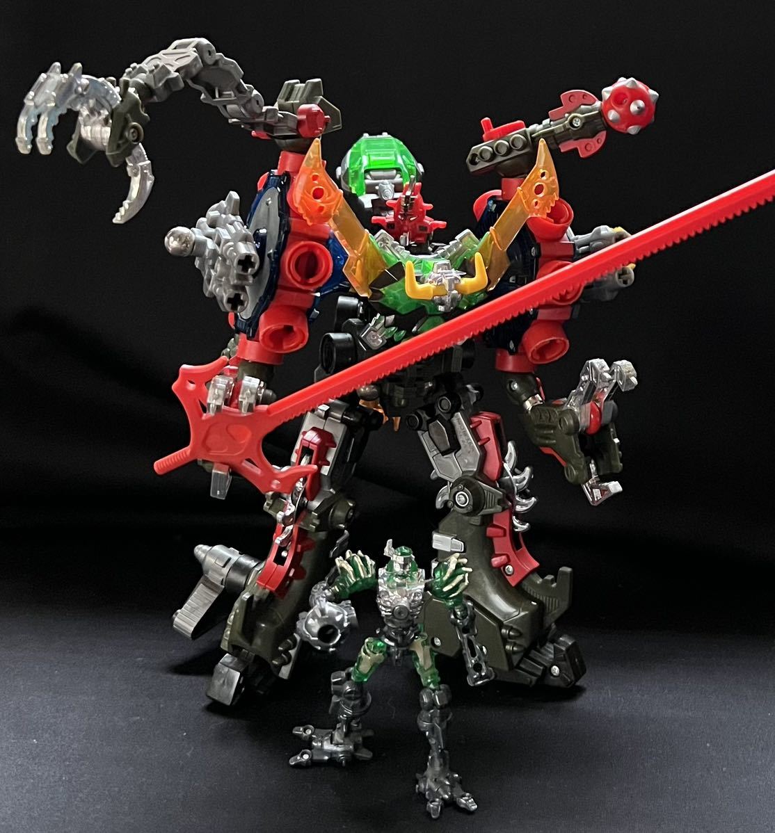 ミクロマン ロボットマンディーン ジャイアントアクロイヤー ジャンク2
