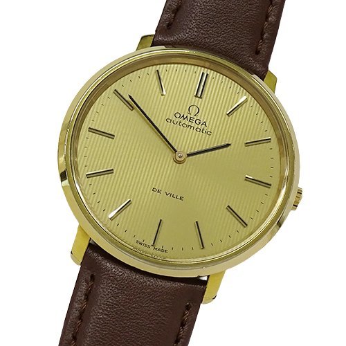 大人気，人気SALE 1円 オメガ OMEGA デビル 151.0039 Cal.711 時計 メンズ 自動巻き AT ステンレス レザー v0067547600(デビル)｜売買されたオークション情報、yahooの商品情報をアーカイブ公開 - オークファン デビル