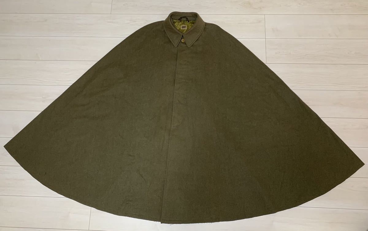日本軍 将校用マント特注護謨仕立品 青年将校 貴重 状態良好 軍服 陸軍