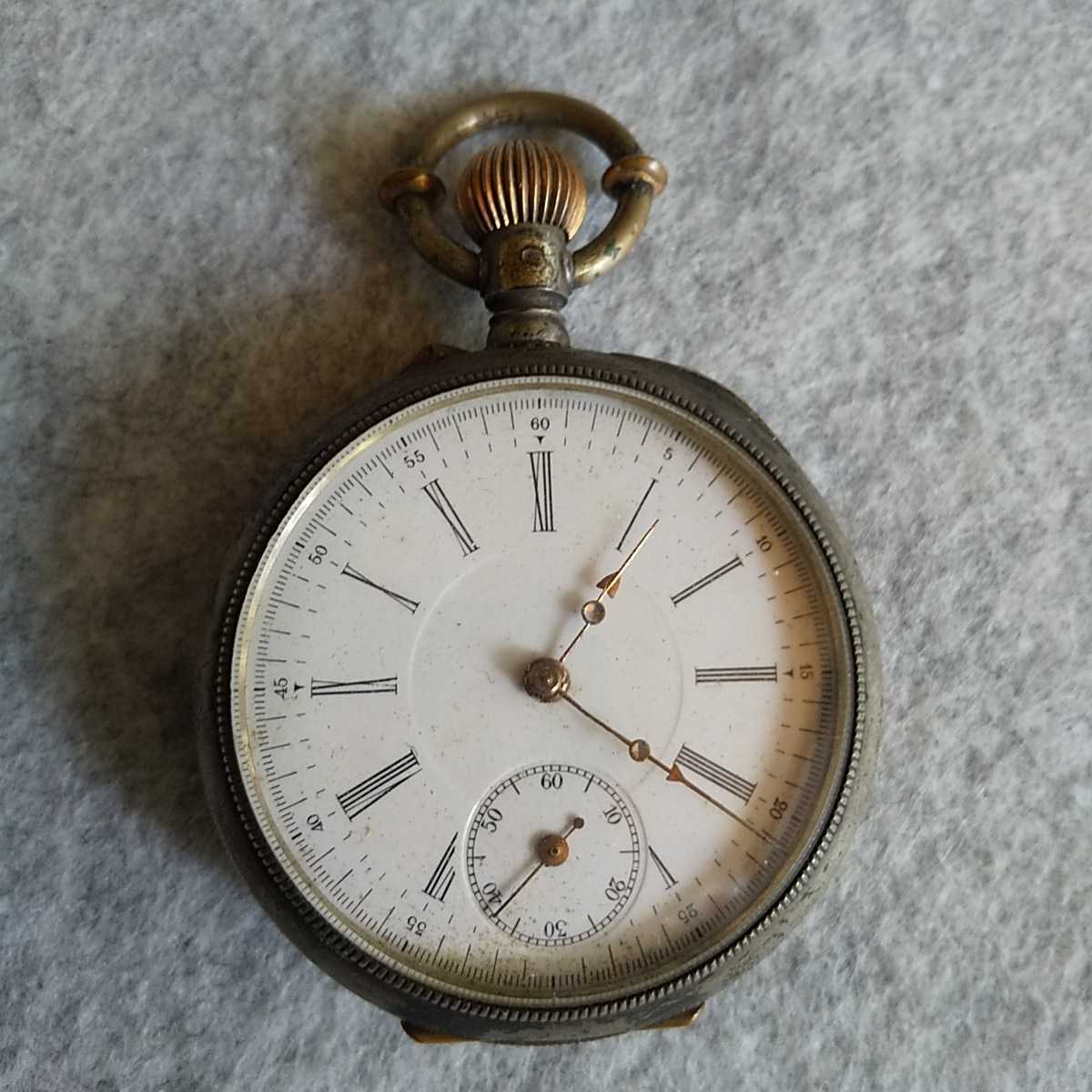 お買い得 【加】1387e 懐中時計 TAVANNES WATCH Co タバン 手巻き 