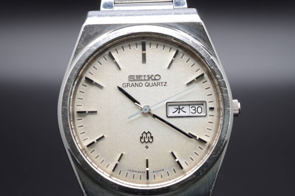 【稼働/新品電池】SEIKO GRAND QUARTZ メンズ腕時計 新作入荷，大得価】 【中古】SEIKO (セイコー) GRAND QUARTZ (グランド