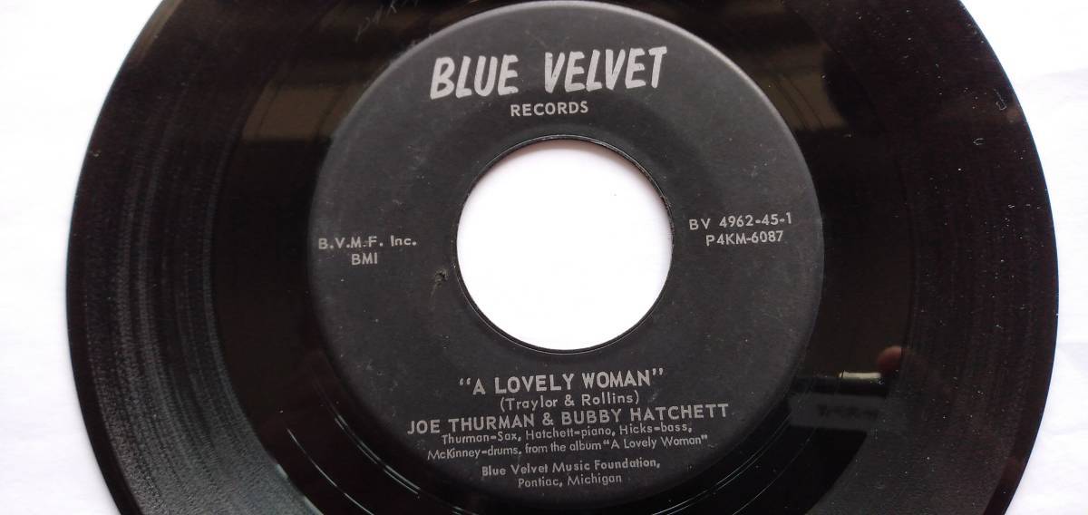 【大人気，豊富な】 rare Hard Bop 7inch JOE THURMAN & BUBBY HATCHETT BLUE VELVET-USA(ジャズ一般)｜売買されたオークション情報、yahooの商品情報をアーカイブ公開 - オークファン ジャズ一般